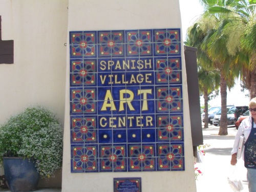 I fell in love with the Spanish Village Art Center inside Balboa Park